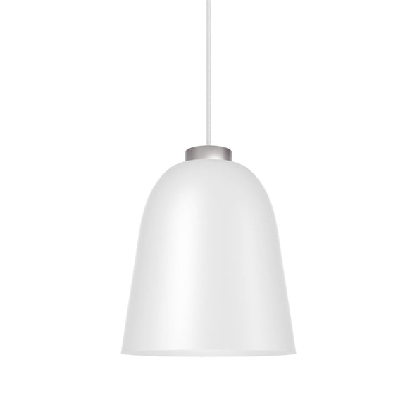 Outlet Shapes Summera Pendant Light - Medium White and Grey with White Flex