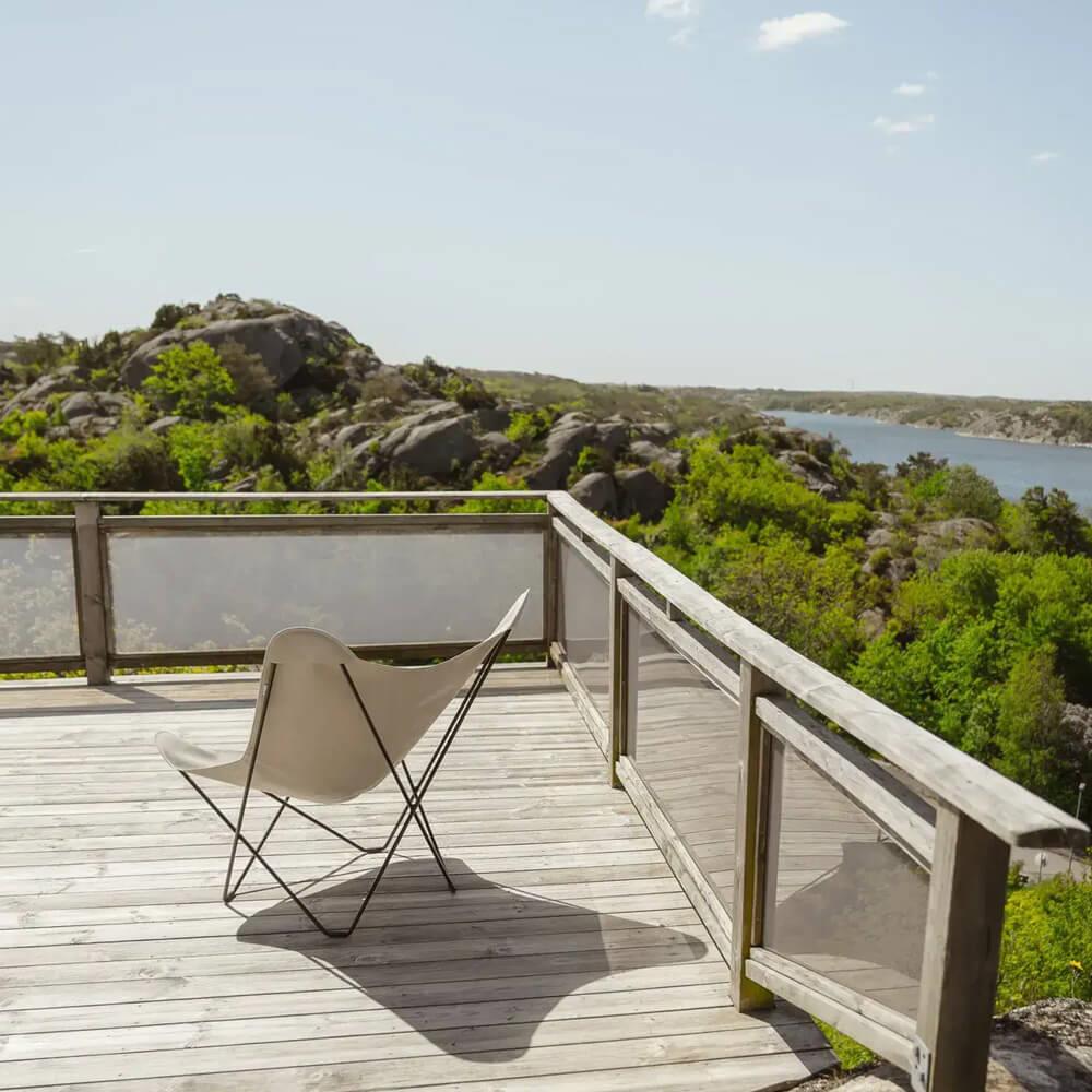 Cuero Sunshine Mariposa Outdoor Chair