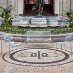 HAY Palissade Garden Dining Bench