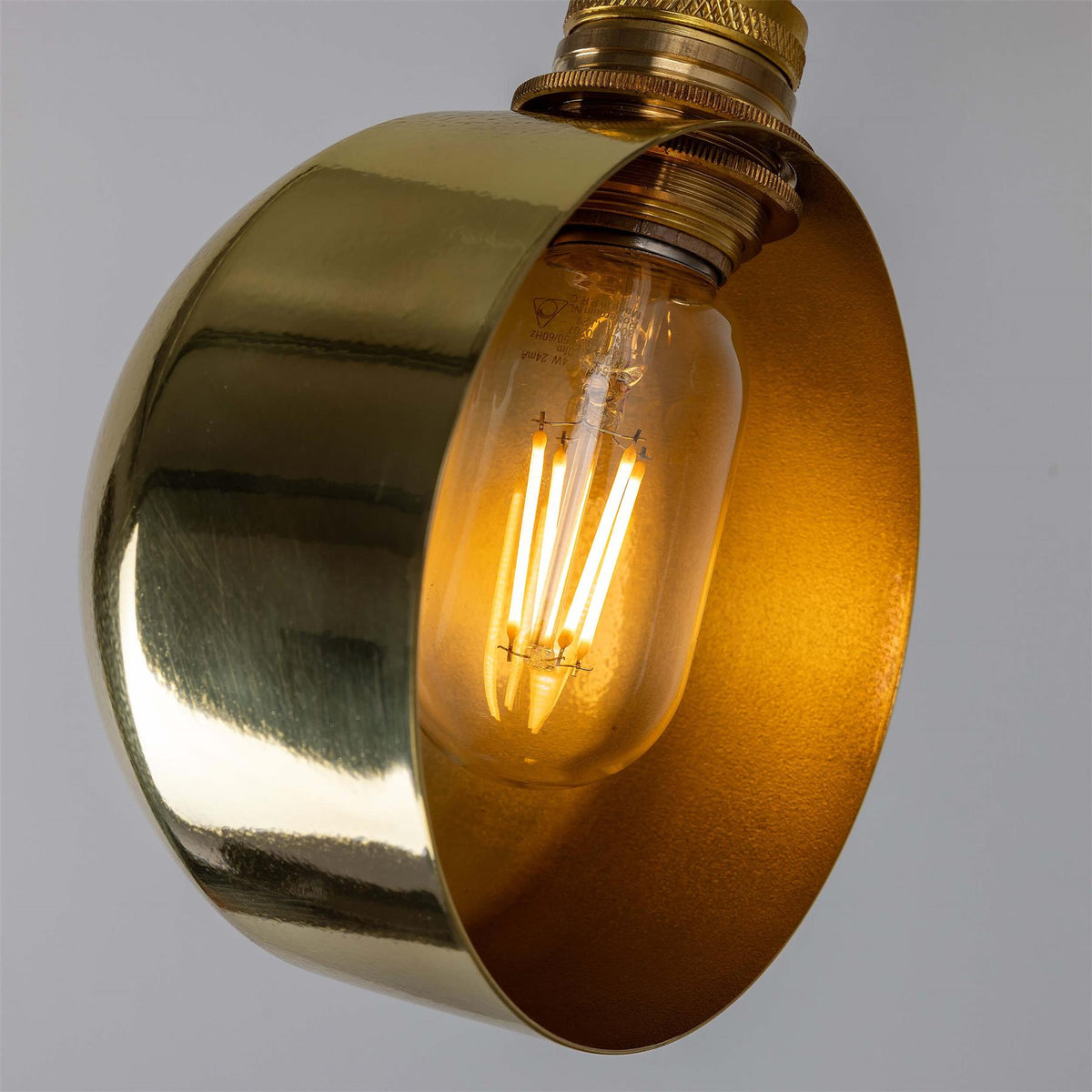 Mullan Lighting San Jose Adjustable Modern Brass Wall Light