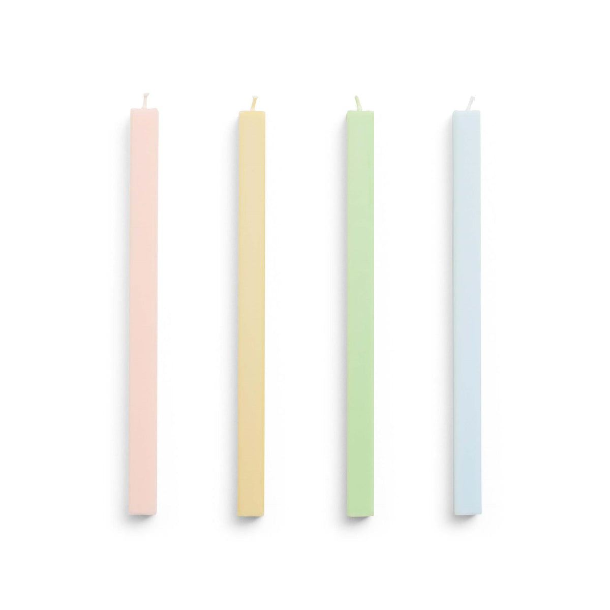 HAY Square Candle, Set of 4