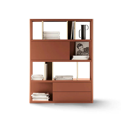 Treku Kai Bookcase - Kai Light Oak & Brick