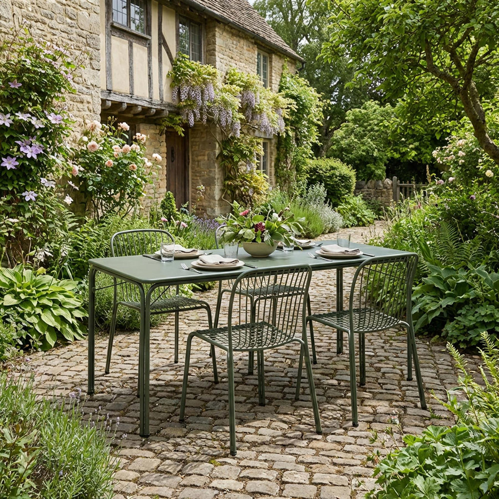 &Tradition Thorvald Garden Dining Set - Medium - Curated by Holloways of Ludlow