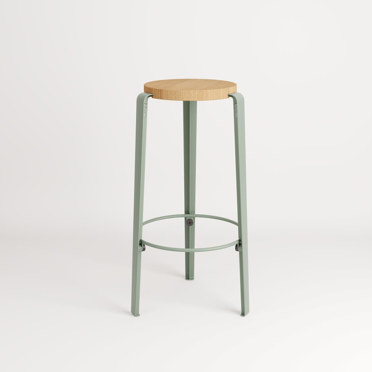 TIPTOE BIG LOU Stool - Wooden Seat