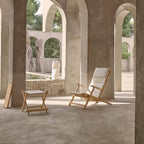 Carl Hansen & Son BM5568 Outdoor Deck Chair