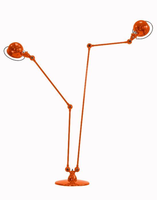 Jielde Loft Twin Floor Lamp - Gloss