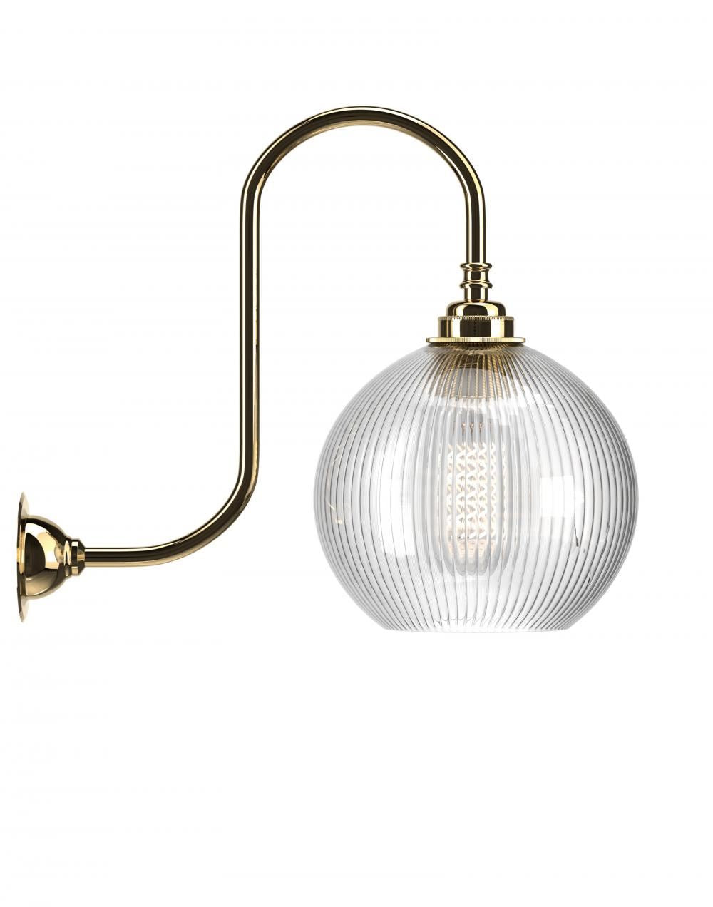 Fritz Fryer Hereford Swan Neck Wall Light