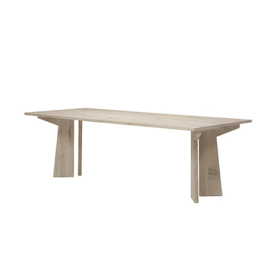Jess Designs Charles Dining Table with Wooden Legs