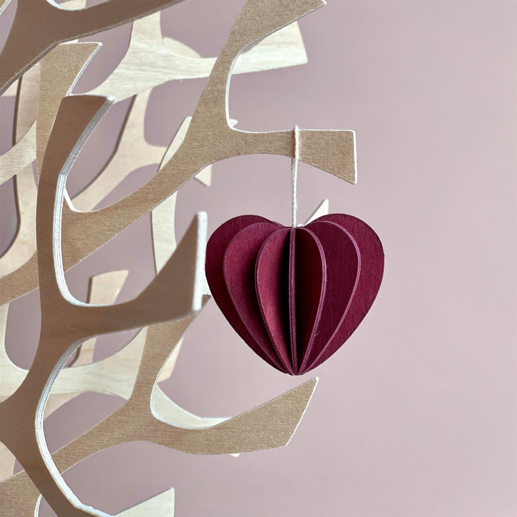Lovi Wooden Heart Decoration