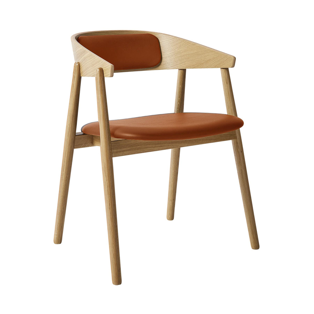 Andersen Furniture AC2 Dining Chair with Seat and Back Upholstery