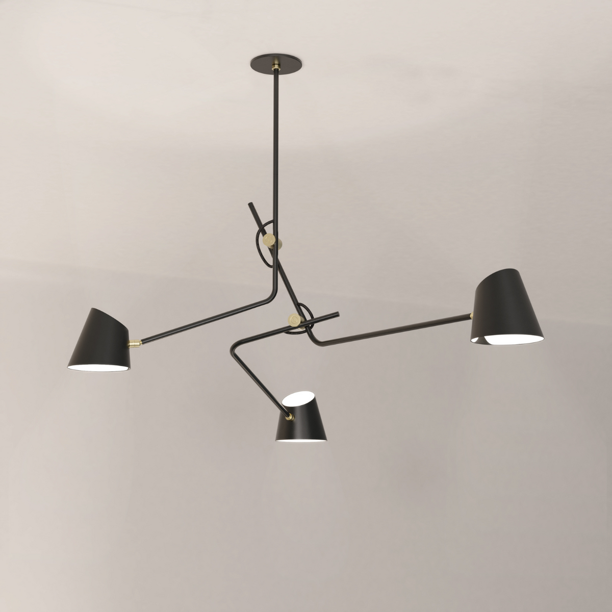 Darmes Hartau Triple Ceiling Light