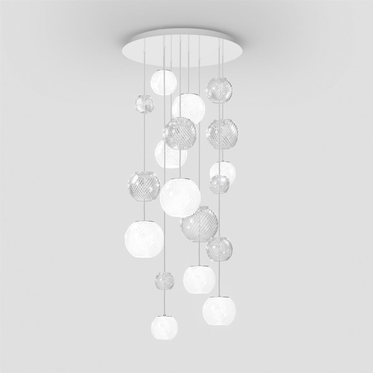 Vistosi Oto SP R Cluster Pendant Light