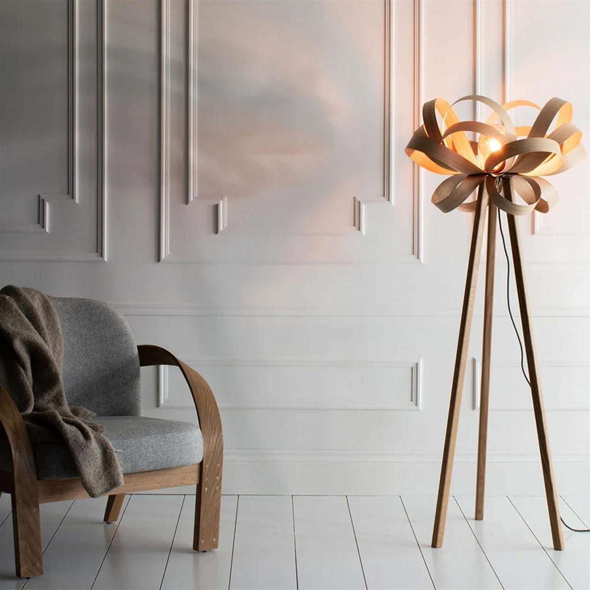 Tom Raffield Skipper Floor Light