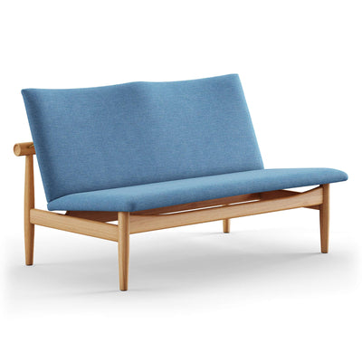 Finn Juhl The Japan 2 Seater Sofa in Dark Oiled Oak