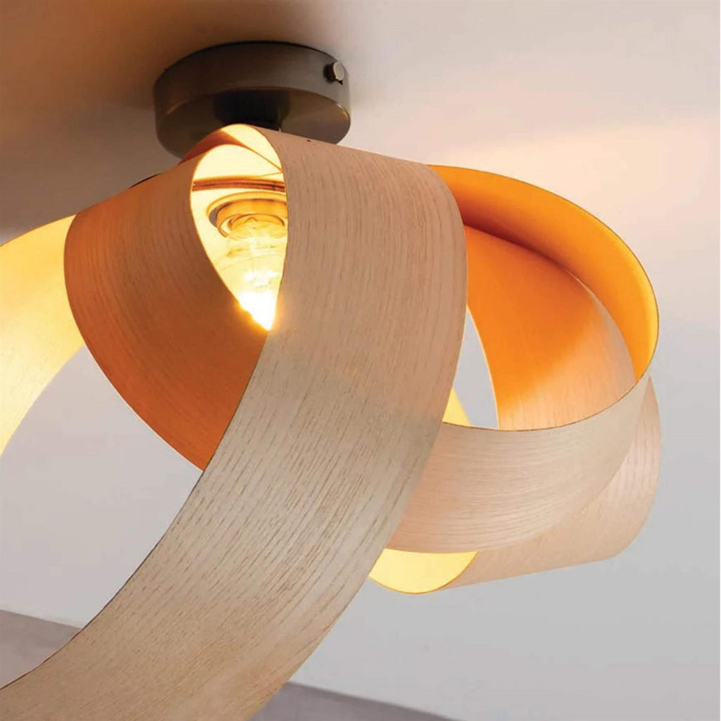 Tom Raffield Verso Flush Ceiling Light