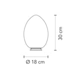 FontanaArte Uovo Small Rechargeable Table Lamp