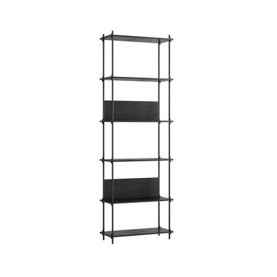 MOEBE Single Shelving System with 2 L Shelves