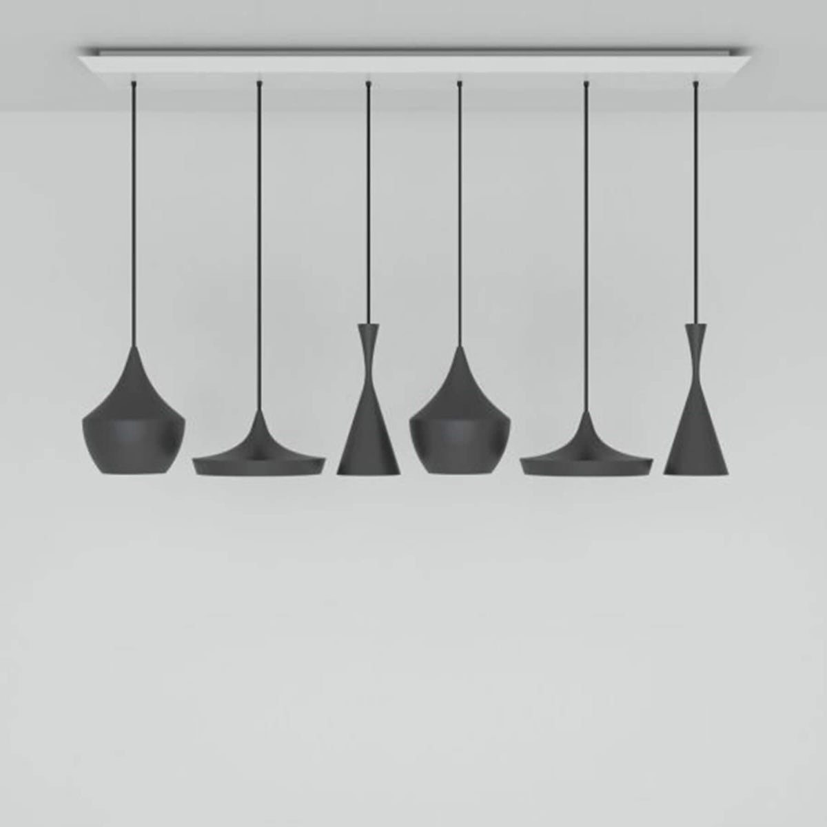 Tom Dixon Beat Range Linear LED Pendant Light System