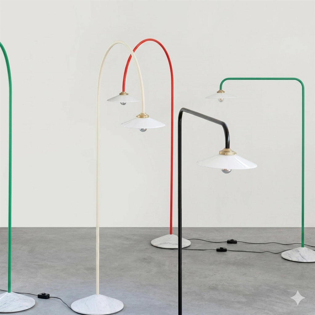 Valerie Objects No. 1 Marble Floor Lamp