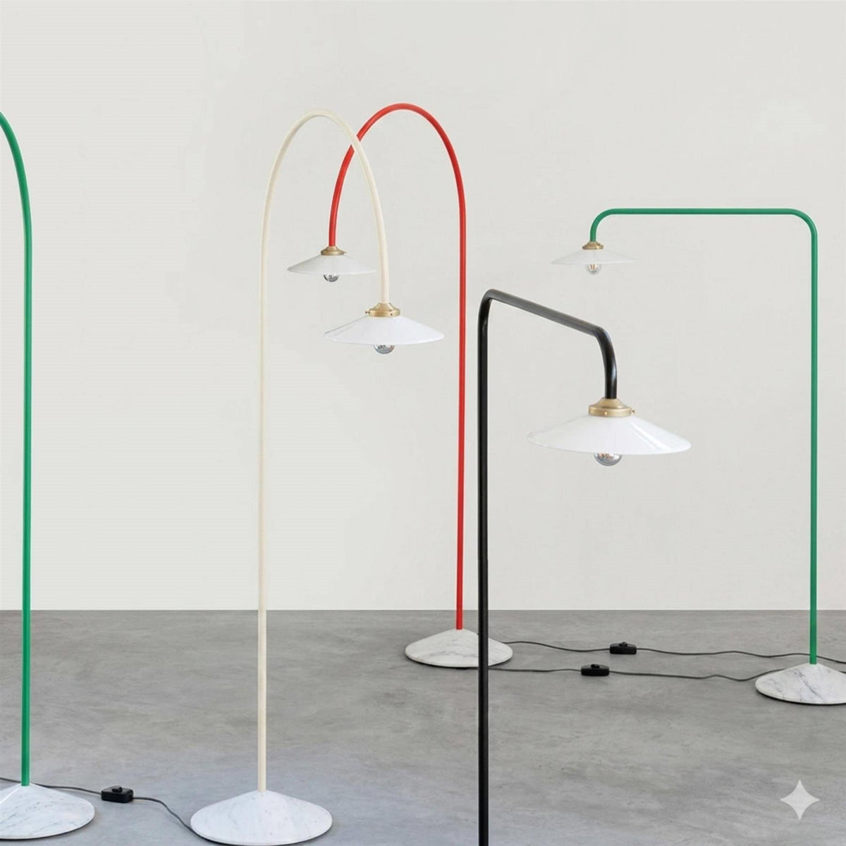 Valerie Objects No. 1 Marble Floor Lamp