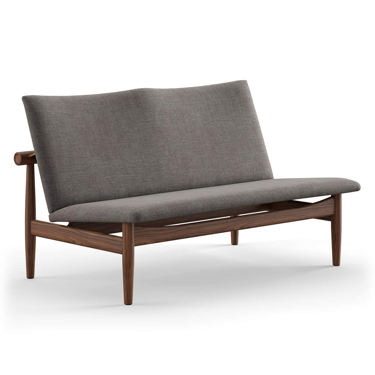 Finn Juhl The Japan 2 Seater Sofa in Walnut