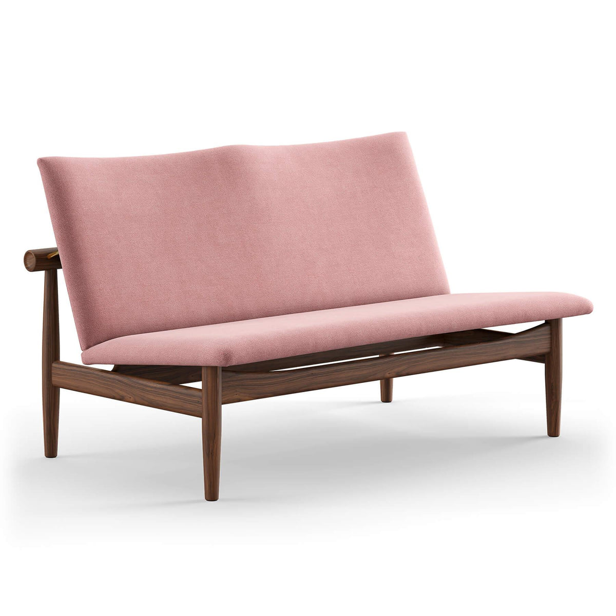 Finn Juhl The Japan 2 Seater Sofa in Walnut