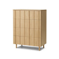 Normann Copenhagen Rib Dresser with 4 Drawers