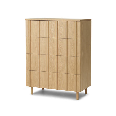 Normann Copenhagen Rib Dresser with 4 Drawers