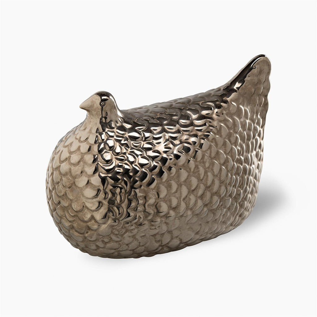 Bitossi Figura Gallina Argen. Riedizion