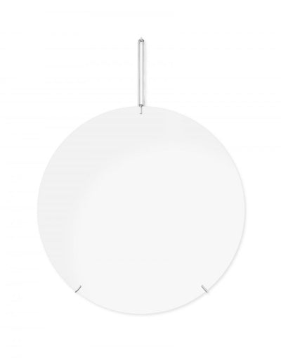 Outlet MOEBE Wall mirror - Large, Chrome