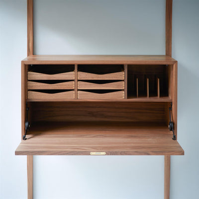 DK3 Royal 9 Cabinet with Writing Flap & Workstation