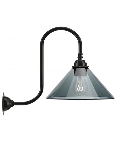 Ex-Display Fritz Fryer Hay Swan Neck Wall Light - Smoked, Bronze