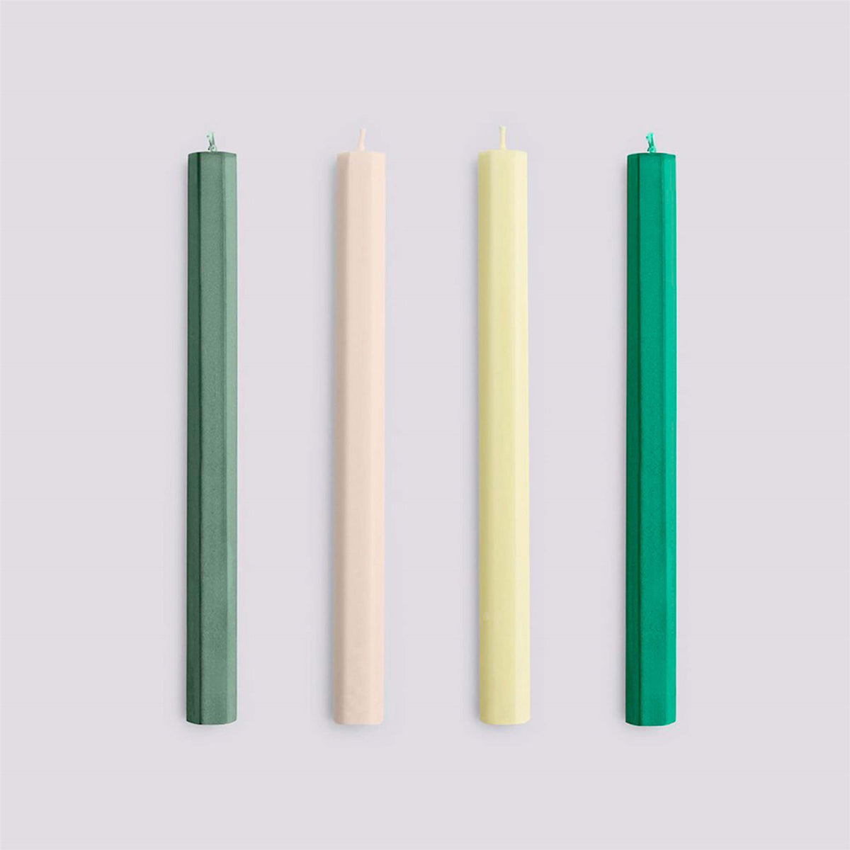 HAY Hexagon Candle, Set of 4