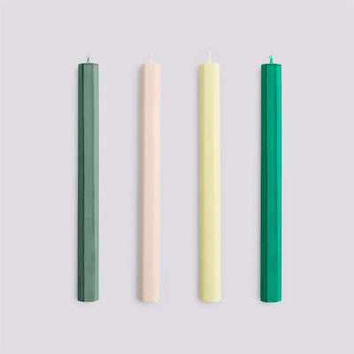 HAY Hexagon Candle, Set of 4
