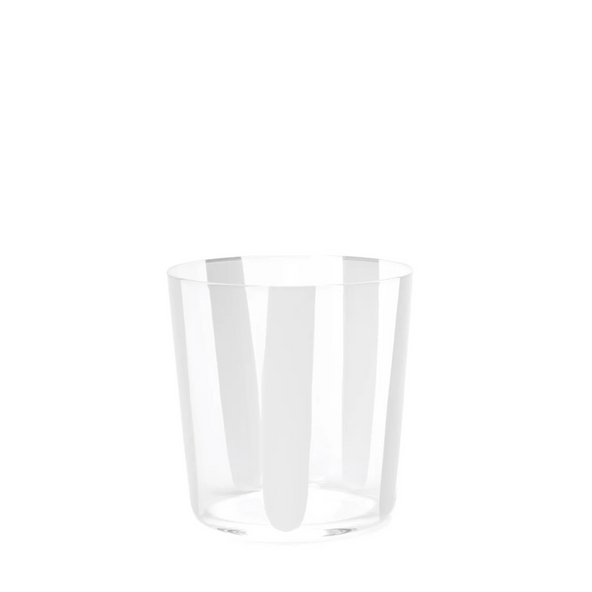 Outlet The Conran Shop Nova Stripe Set of 4 Tumblers - White, 360ml