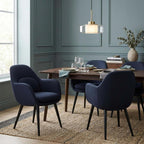 Fredericia Swoon Dining Wood Base Armchair