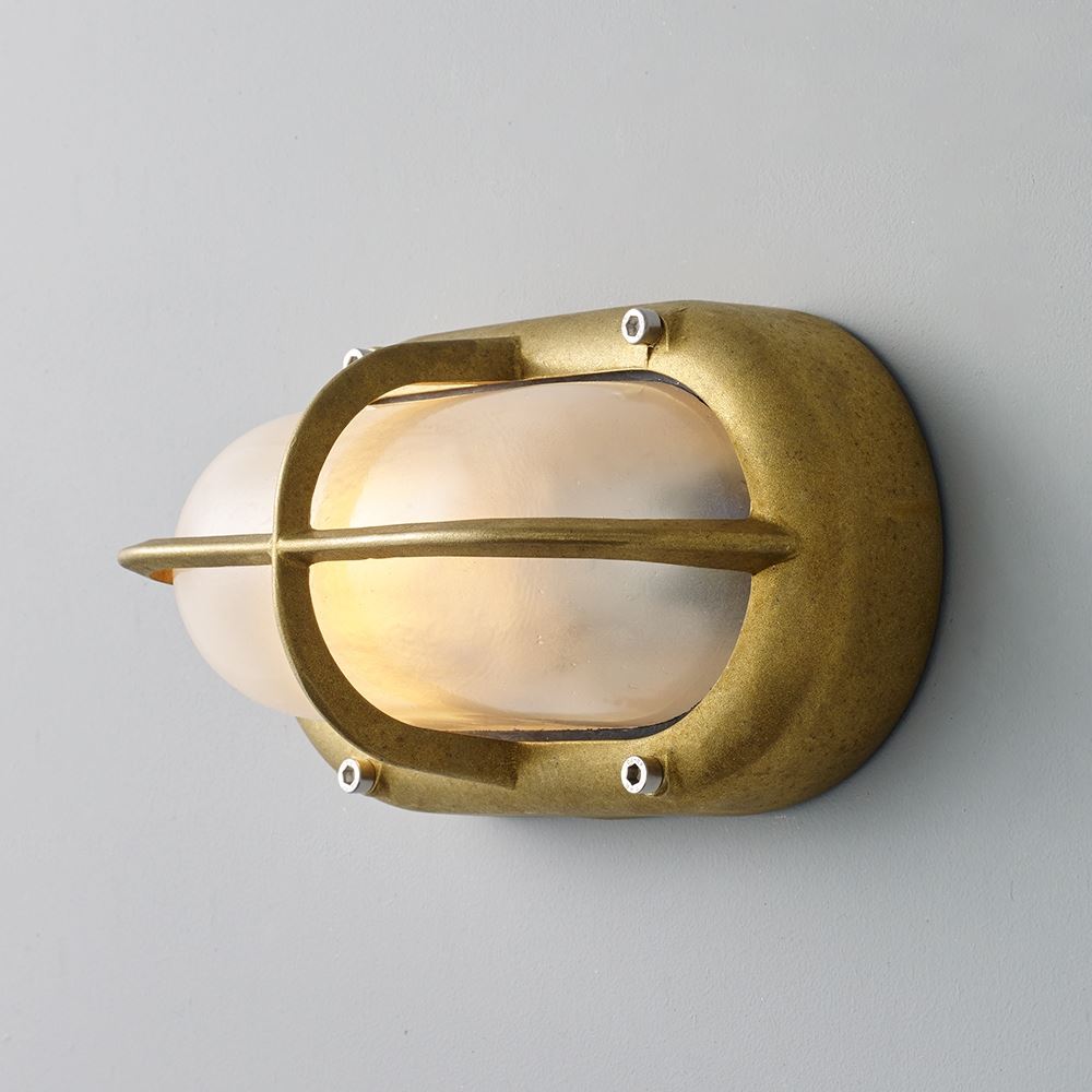Davey Small Oval Exterior Bulkhead Fitting - With Guard