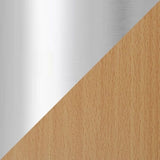Natural Beech Wood with Aluminium