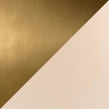 Antique Brass with Cream Shade