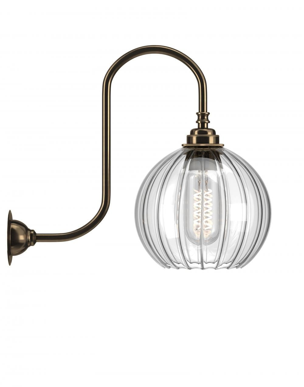 Fritz Fryer Hereford Swan Neck Wall Light