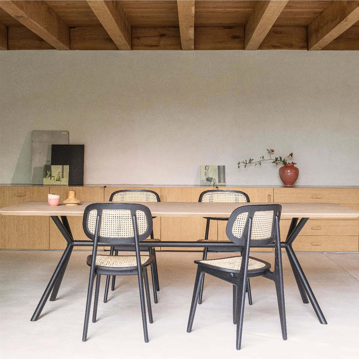 Vincent Sheppard Titus Cane Seat Dining Chair