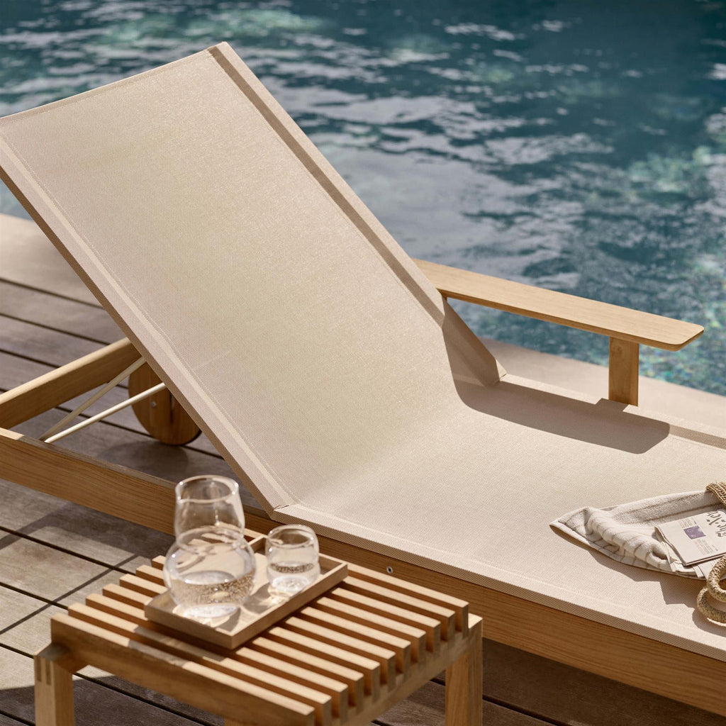 Fritz Hansen Pelagus Garden Sunbed