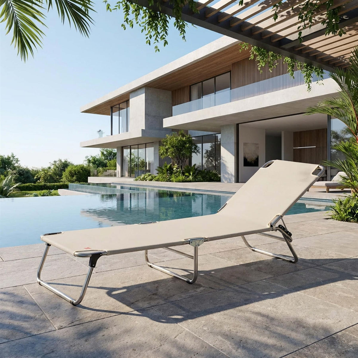 Fiam Amigo Outdoor Aluminium Sunbed