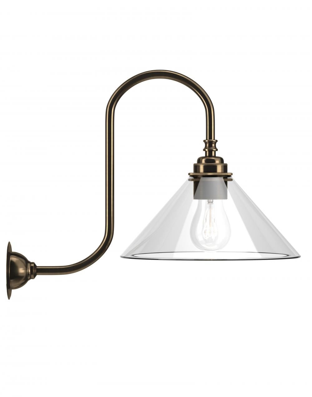 Fritz Fryer Hay Swan Neck Bathroom Wall Light