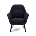 Fredericia Swoon Lounge Petit Wood Base Chair