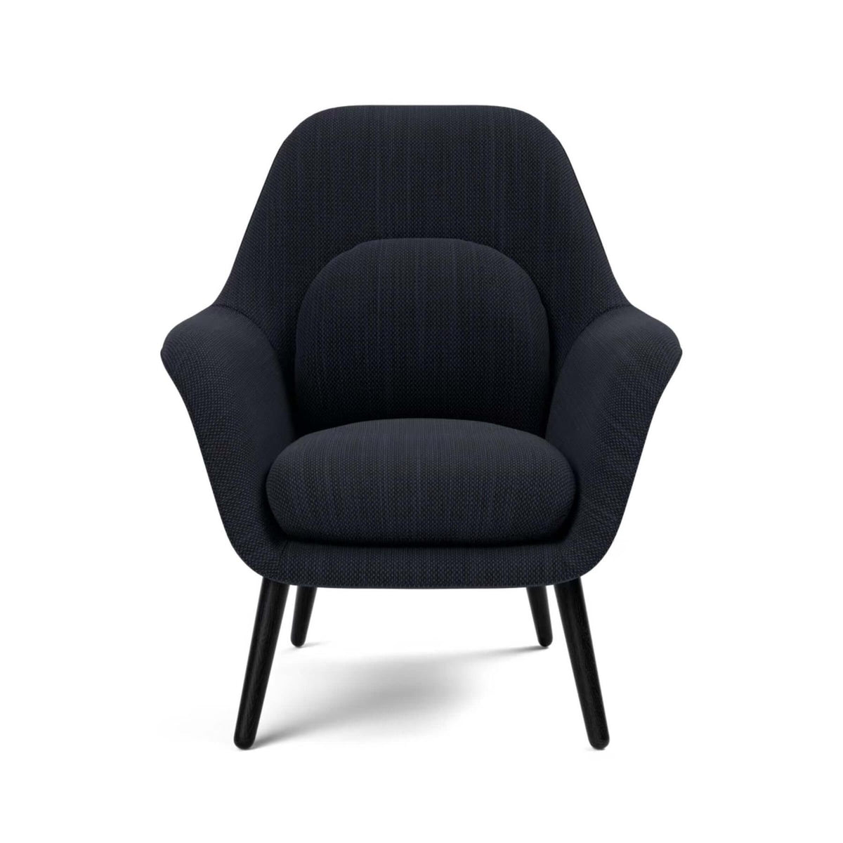 Fredericia Swoon Lounge Petit Wood Base Chair