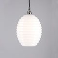 Outlet Old School Electric Beehive Pendant Light - Polished Nickel