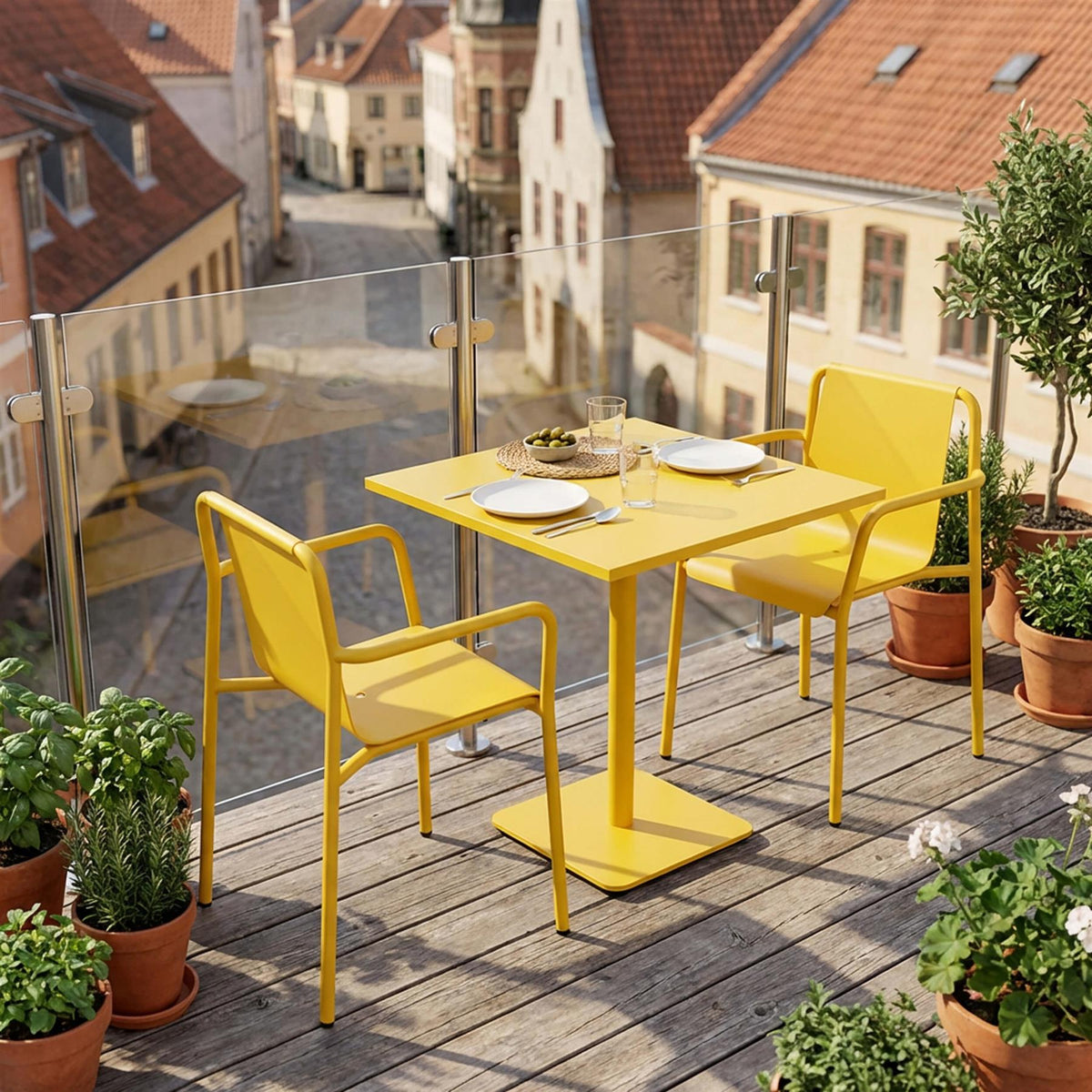 TIPTOE Balcony Furniture Set - Curated by Holloways of Ludlow