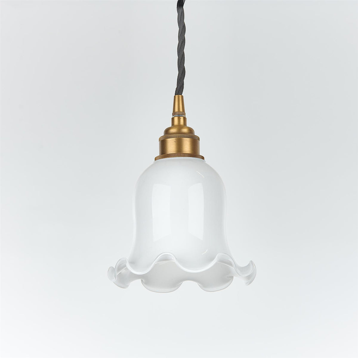 Old School Electric Tulip Pendant Light