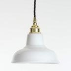 Old School Electric Factory Pendant Light